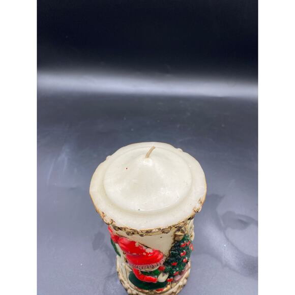 Vintage 1986 Emperor Art creations Christmas Tall Candle - Picture 5 of 5